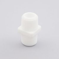 アズワン アズフロン(R)ニップル ストレートタイプ 同径 R1/2×1/2 2-727-04 1個（直送品）