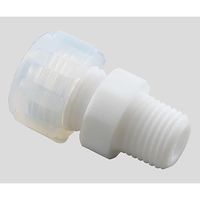 アズワン ハーフオスジョイント I型 R1/4 貫通穴 AF-HOI8 1個 2-768-02（直送品）