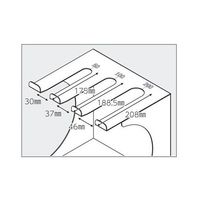 アズワン メスシリンダースタンド 50・100・200mL MCS-1 1個 2-716-01（直送品）