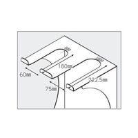 アズワン メスシリンダースタンド 500・1000mL MCS-2 1個 2-716-02（直送品）
