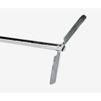 アズワン 撹拌機(フロントラボ)用 ステンレス撹拌棒 遠心羽根 FLCSI 1個 2-908-15（直送品）