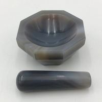 アズワン メノー乳鉢(浅型) φ40×φ50×11mm 乳棒付き 2-887-01 1個（直送品）