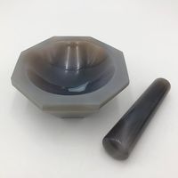 アズワン メノー乳鉢(浅型) φ80×φ100×24mm 乳棒付き 2-887-06 1個（直送品）