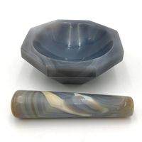 アズワン メノー乳鉢(浅型) φ100×φ120×30mm 乳棒付き 2-887-08 1個（直送品）