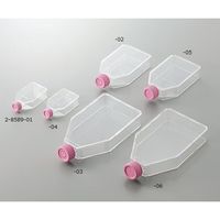 アズワン ビオラモ細胞培養フラスコ(プラグシールキャップ) 75cm2 1箱(5個×20包入) VTC-F75P 1箱(100個)（直送品）