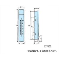 アズワン ガス流量計(PC製・バルブ付き) KZ-7002-10A 1台 2-941-02（直送品）