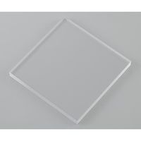 アズワン 樹脂板材 ポリカーボネイト板 PCCー050503 495mm×495mm 3mm 2-9224-03 1枚(1個)（直送品）