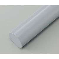 アズワン 樹脂丸棒 PVC φ20mm×495mm 2-9588-06 1本（直送品）