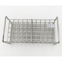 サンポー ステンレス試験管立 配列:5×10 サイズ:□14mm 12ー50L 1台 2-9502-06（直送品）
