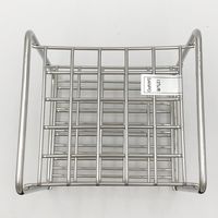 サンポー ステンレス試験管立 配列:5×5 サイズ:□15mm 13ー25H 1台 2-9502-09（直送品）