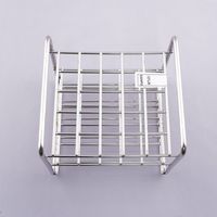 サンポー ステンレス試験管立 配列:5×5 サイズ:□15mm 13ー25L 1台 2-9502-10（直送品）