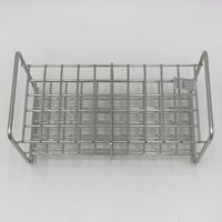 サンポー ステンレス試験管立 配列:5×10 サイズ:□15mm 13ー50L 1台 2-9502-12（直送品）