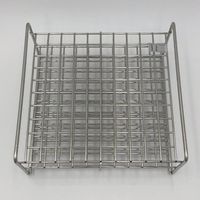 サンポー ステンレス試験管立 配列:10×10 サイズ:□15mm 13ー100L 1台 2-9502-14（直送品）