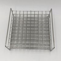 サンポー ステンレス試験管立 配列:10×10 サイズ:□18.5mm 16.5ー100L 1台 2-9502-31（直送品）