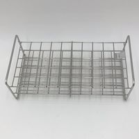 サンポー ステンレス試験管立 配列:5×10 サイズ:□23mm 21ー50L 1台 2-9502-45（直送品）