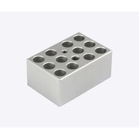 アズワン ミニブロックバス(ビーズ・ウォーターバス兼用)用 ブロック 1.5mlPCRチューブ 12本用 MD-MINI-B02 1個（直送品）