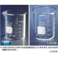 コーニングインターナショナル ビーカー PYREX(R) 600mL 1000-600 1個 2-9425-09（直送品）