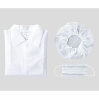 アズワン ディスポウェア3点セット Lサイズ 1セット HCM-L 2-9734-01（直送品）