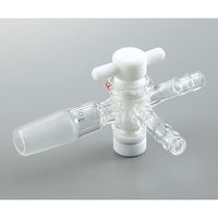 アズワン ジョイント付三方コック テフロンコック TS15/25 2-9605-01 1個（直送品）