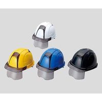 トーヨーセーフティ ヘルメット391FーSーC シールドレンズ付き ライナー付 ロイヤルブルー 391F-S-C 1個 2-9676-03（直送品）