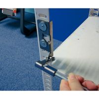 リンテック21 スリムドロップストッパー 前面用 LRー053L09 1個 3-1415-01（直送品）