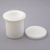 フロン工業 PTFEルツボ(蓋付き) 50mL 7-636-12 1個（直送品）