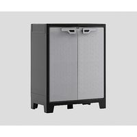 アズワン プラスチックキャビネット(Titan)(下段、両開き) 9762000 0270 15 1台 3-1613-01（直送品）