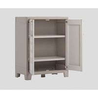 アズワン プラスチックキャビネット(Guliver)(下段、両開き) 組立済 9752000 046202 1台 3-1614-11（直送品）