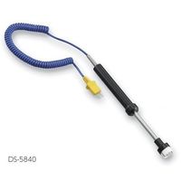 アズワン ハンドルプローブセンサー(K熱電対) 表面温度計 DS-5840 1本 3-1564-04（直送品）