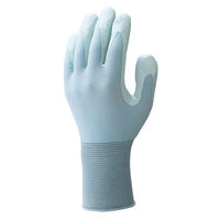 SHOWA ニトリルゴム背抜き手袋 No265ピッタリ背抜き強力ロング ブルー 3双パック Mサイズ NO265-M3P 1パック(3双)（直送品）