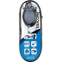 ＡＱＡ（エーキューエー） ユニセックス スイミングゴーグル ウォーターランナーワイドクリック KM1633 スモーク(6000)  5個（直送品）