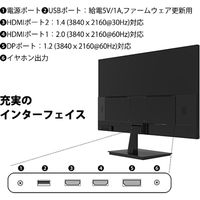 ジャパンネクスト 28インチ ワイド 4K液晶ディスプレイ(1年保証) JN-IPS2801UHDR 1個（直送品）