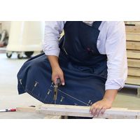 ディックコーポレーション 万能エプロン 胸付き ネイビー FA-005 ネイビー 1セット(5着入)（直送品）