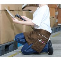 ディックコーポレーション ピッキング用エプロン 腰下 FB-002 ブラウン 1セット（10着入）（直送品）