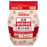 日清製粉ウェルナ 国内麦小麦粉 薄力小麦粉 700g 1セット（3個）