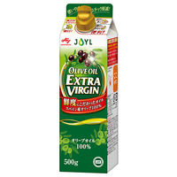 J-オイルミルズ オリーブオイル500g エキストラバージン スペイン産オリーブ100% 1セット（5本）（紙パック） JOYL