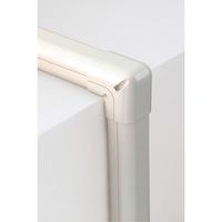 因幡電機産業 立面コーナー90° LDCー70 灰 LDC-70-G 1セット(3個)（直送品）