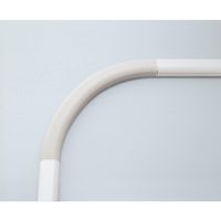 因幡電機産業 フリーコーナー LDFー70ー800 黒 LDF-70-800-K 1セット(3本)（直送品）