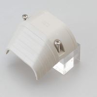 因幡電機産業 端末カバー LDENー70 白 LDEN-70-W 1セット(5個)（直送品）