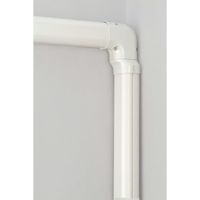 因幡電機産業 ひねり90°エルボ LDNー70 黒 LDN-70-K 1セット(5個)（直送品）