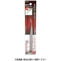 藤原産業 SK11 ピンセット 精密用 125曲 STー2 ヒョウジュン 1セット(2個)（直送品）