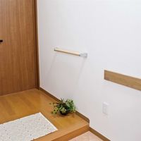 和気産業 ぬくもり手すり ストレートタイプ 35ST30C Φ35mmX300mm 1セット（直送品）