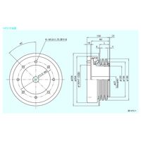 三共製作所 トルクリミッタ TCシリーズ 14TC-30A-14TC-55K 15J 1P（直送品）