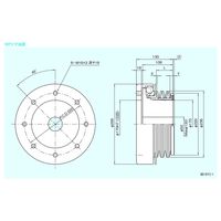 三共製作所 トルクリミッタ TCシリーズ 18TC-380B-18TC-65K 18J-M162 1P（直送品）