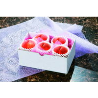 フルーツワールド 【お中元ギフト・熨斗付き】フルーツワールド 山梨春日居の桃1.2kg 985298 1セット（直送品）