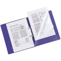 リヒトラブ クリヤーホルダー<ストッパー付> A4S 乳白 F-120-1 1枚