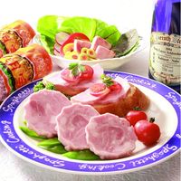 明宝特産物加工 【お中元ギフト・熨斗付き】明宝ハム 明宝ハム2種類の詰合せ H2Z-B 736998 1セット（直送品）