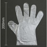 アーテック 子ども用ポリエチ手袋 51107 粉なし 1箱（100枚入）