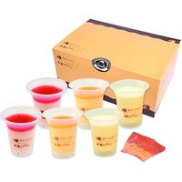 西通りプリン 【お中元ギフト・熨斗付き】西通りプリン 夏限定プリン6個セット NP-22 350056 1セット（直送品）