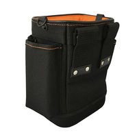 フジ矢 布製電工バッグ 3段タイプ WB-23 1個